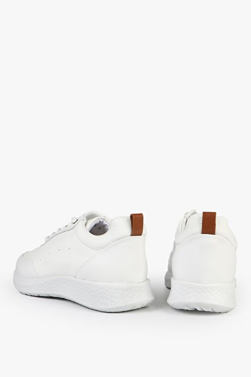 Hammer Jack Makela Hakiki Deri Beyaz Erkek Ayakkabı - Görsel 5