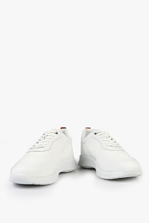 Hammer Jack Makela Hakiki Deri Beyaz Erkek Ayakkabı - Görsel 6