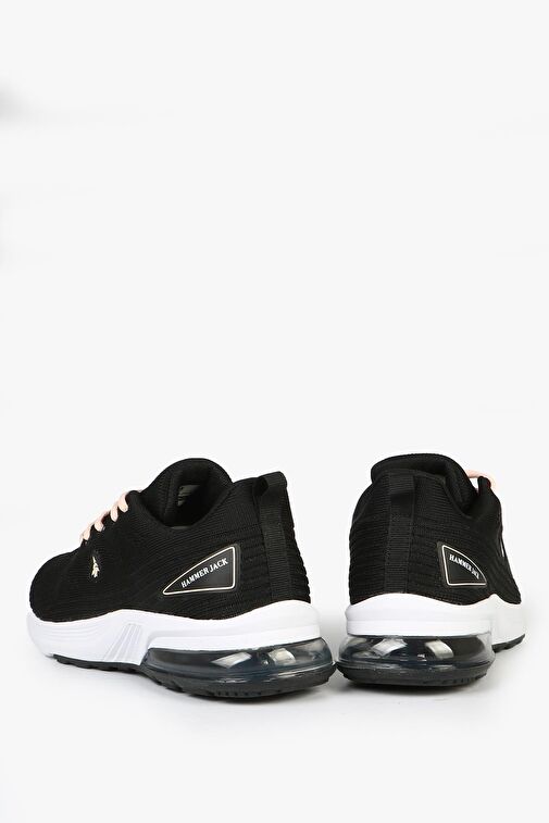 Hammer Jack Elliot Siyah Pembe Kadın Spor Ayakkabı - Görsel 5