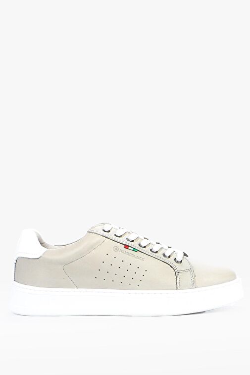 Hammer Jack Broken Hakiki Deri Gri Erkek Ayakkabı - Görsel 2