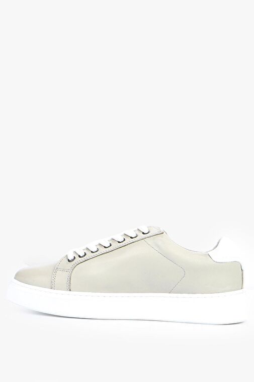 Hammer Jack Broken Hakiki Deri Gri Erkek Ayakkabı - Görsel 4