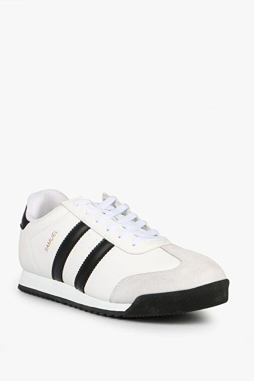 Hammer Jack Beyaz-Siyah Erkek Sneaker 17104 - Görsel 3