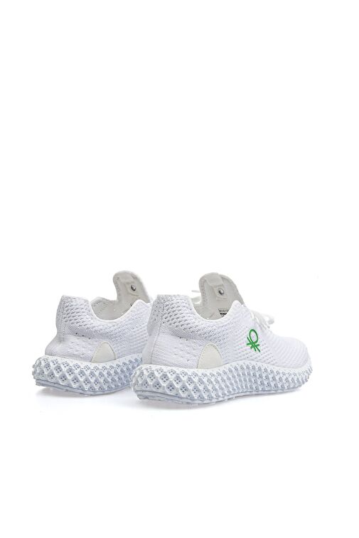 Benetton® | BN-30008 - 3570 Beyaz - Erkek Spor Ayakakbı - Görsel 5