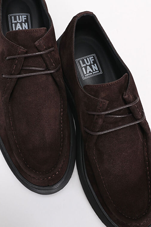 Dean Erkek Deri Ayakkabı Kahverengi - Görsel 4