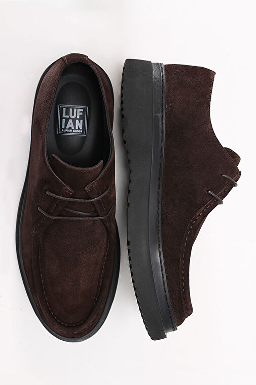 Dean Erkek Deri Ayakkabı Kahverengi - Görsel 6