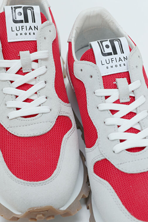 Arthur Erkek Deri Sneaker Ayakkabı Kırmızı - Görsel 4