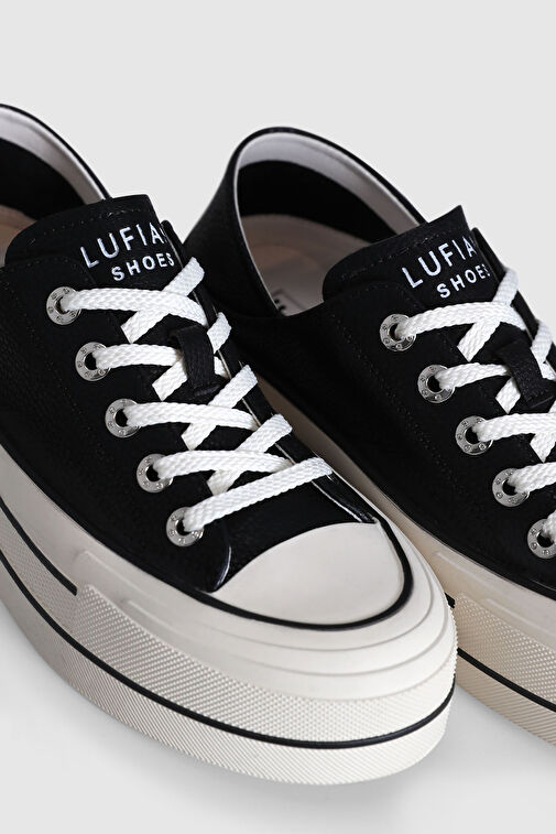 Pamela Kadın Sneaker Ayakkabı Siyah - Görsel 4