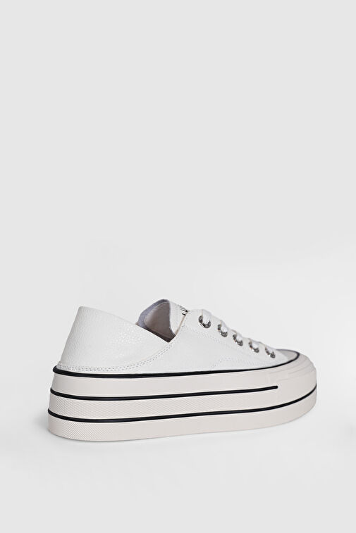 Pamela Kadın Sneaker Ayakkabı Beyaz - Görsel 3