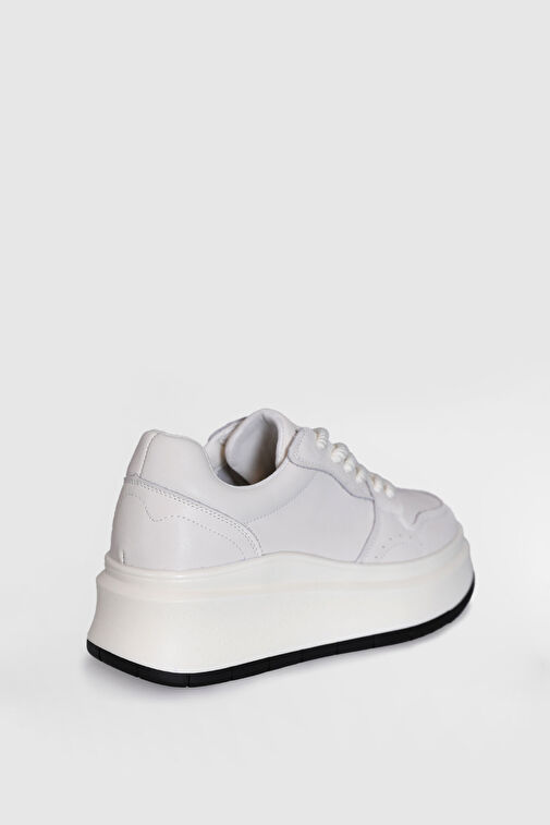 Laura Kadın Sneaker Ayakkabı Beyaz - Görsel 3