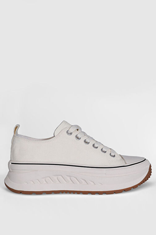 Shay Kadın Sneaker Ayakkabı Beyaz - Görsel 2