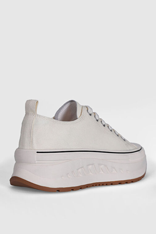 Shay Kadın Sneaker Ayakkabı Beyaz - Görsel 3