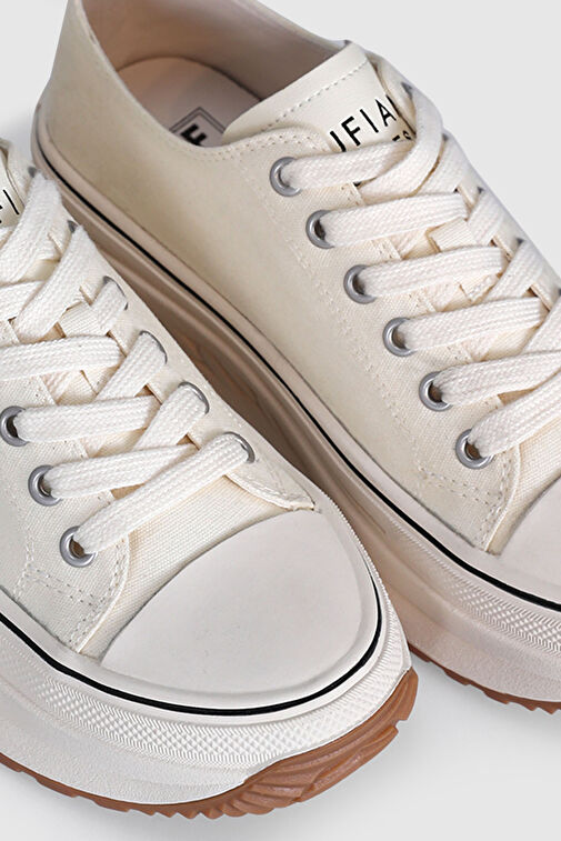 Shay Kadın Sneaker Ayakkabı Beyaz - Görsel 4