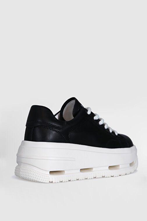 Agatha Kadın Sneaker Ayakkabı Siyah - Görsel 3