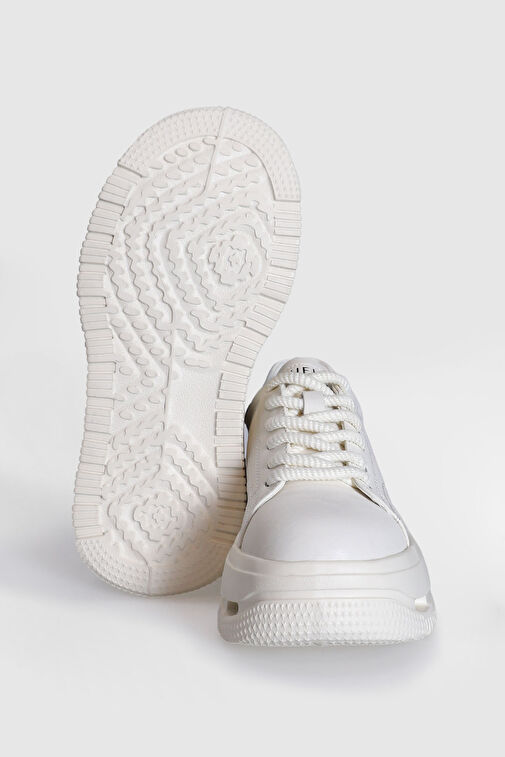 Agatha Kadın Sneaker Ayakkabı Beyaz - Görsel 5