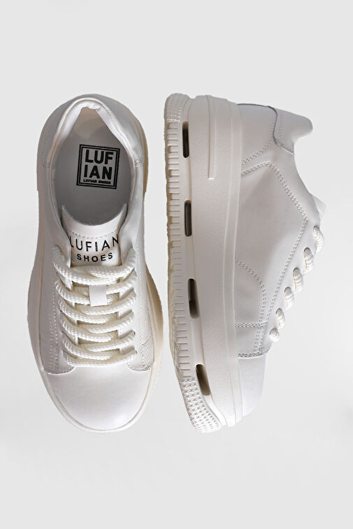 Agatha Kadın Sneaker Ayakkabı Beyaz - Görsel 6