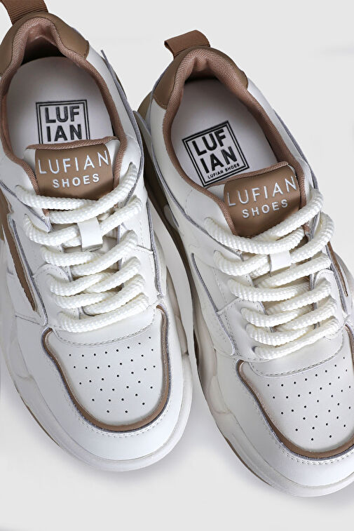 Maya Kadın Sneaker Ayakkabı Bej - Görsel 4