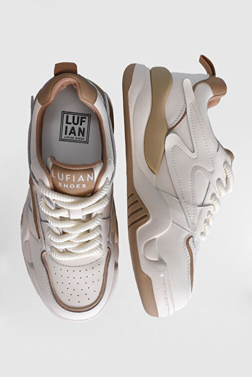 Maya Kadın Sneaker Ayakkabı Bej - Görsel 6