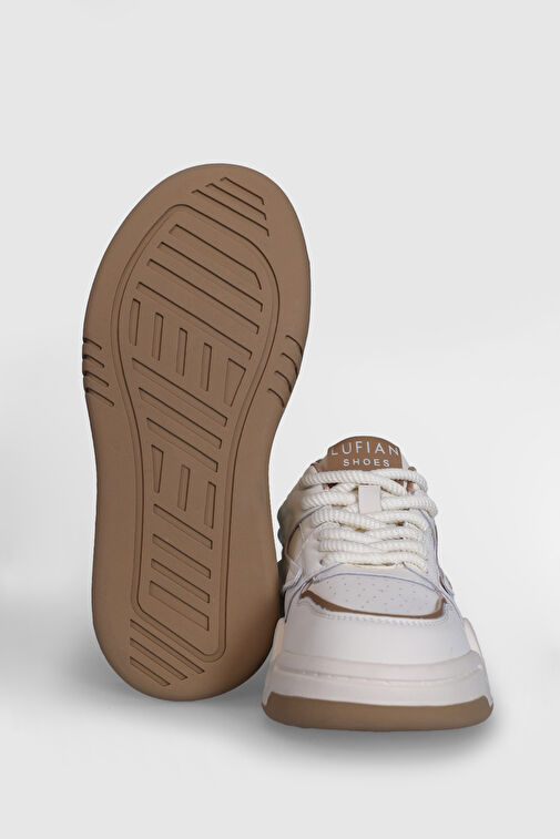 Maya Kadın Sneaker Ayakkabı Bej - Görsel 7