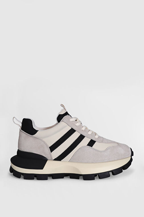 Tatum Kadın Sneaker Ayakkabı Ekru - Görsel 2