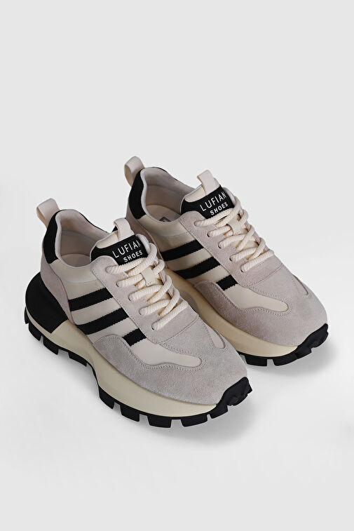 Tatum Kadın Sneaker Ayakkabı Ekru - Görsel 5