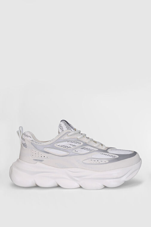 Tımothy Erkek Sneaker Ayakkabı Beyaz - Görsel 2