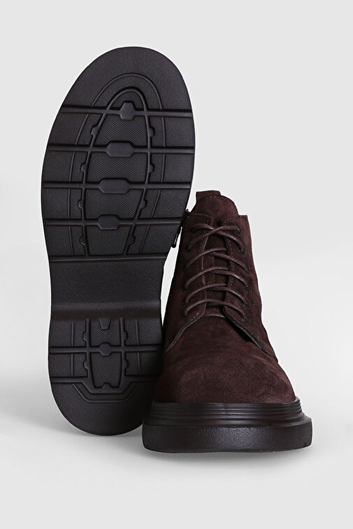 Marvın Erkek Deri Bot Kahverengi - Görsel 5