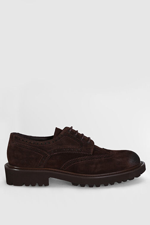 Danı Erkek Deri Ayakkabı Kahverengi - Görsel 2