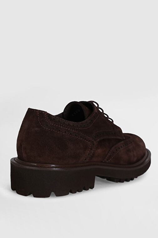 Danı Erkek Deri Ayakkabı Kahverengi - Görsel 3