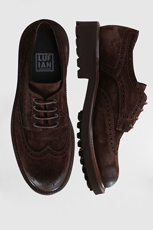 Danı Erkek Deri Ayakkabı Kahverengi - Görsel 6