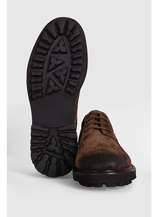 Danı Erkek Deri Ayakkabı Deve Tüyü - Görsel 5