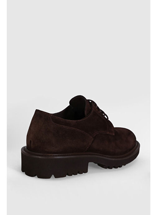 Scott Erkek Deri Ayakkabı Kahverengi - Görsel 3