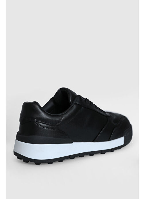 Noah Erkek Sneaker Ayakkabı Siyah - Görsel 3