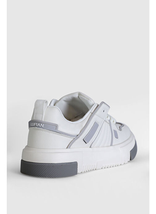 Olıver Erkek Deri Sneaker Ayakkabı Beyaz - Görsel 3