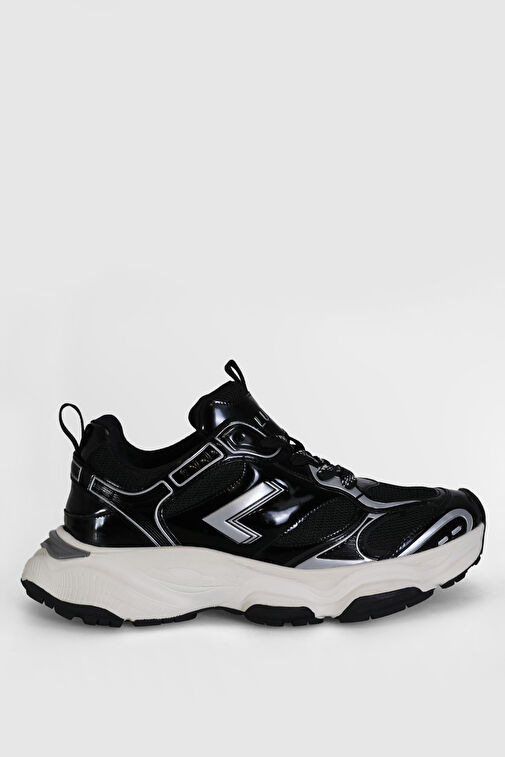 Jones Erkek Deri Sneaker Ayakkabı Siyah - Görsel 2