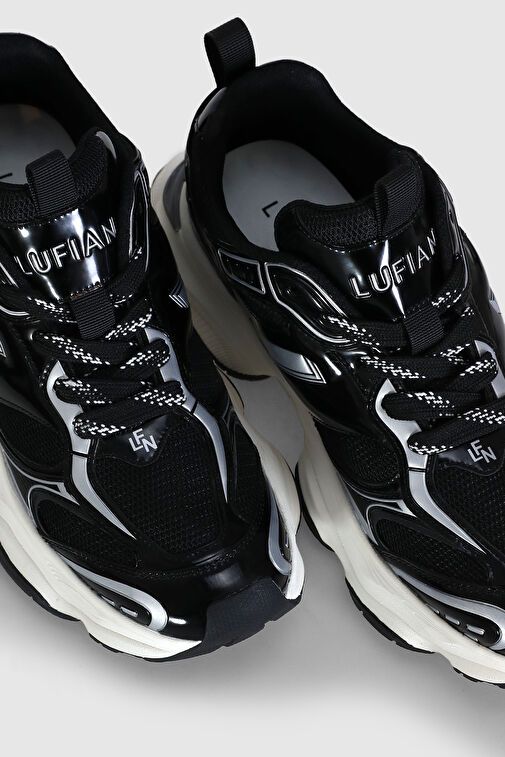 Jones Erkek Deri Sneaker Ayakkabı Siyah - Görsel 4