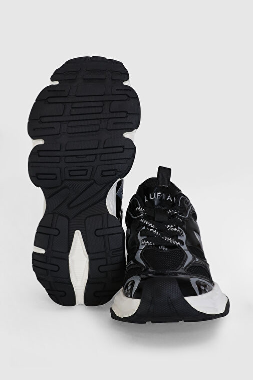 Jones Erkek Deri Sneaker Ayakkabı Siyah - Görsel 5