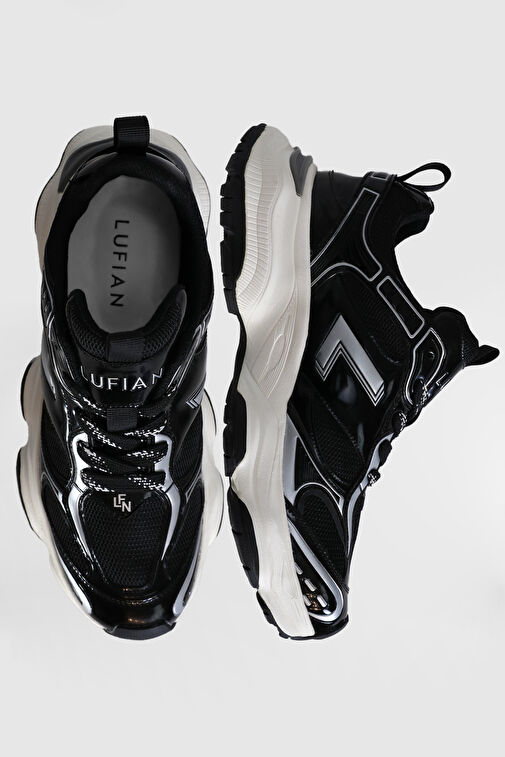 Jones Erkek Deri Sneaker Ayakkabı Siyah - Görsel 6