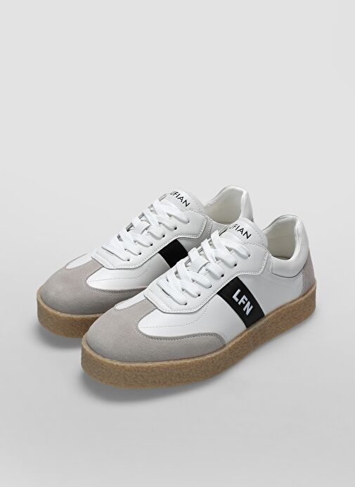 Jonat Erkek Sneaker Ayakkabı Beyaz - Görsel 4