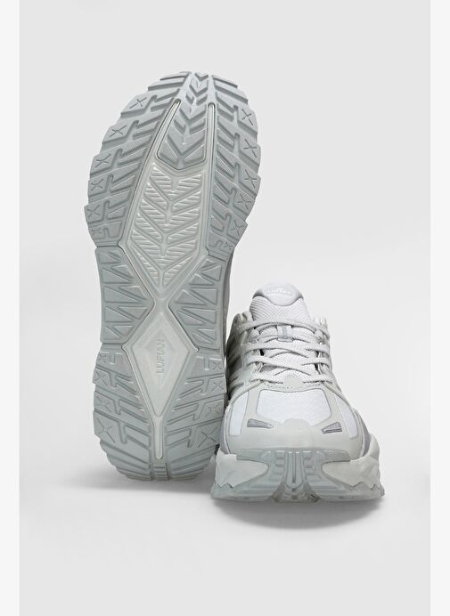 Edwın Erkek Deri Sneaker Ayakkabı Gri - Görsel 6