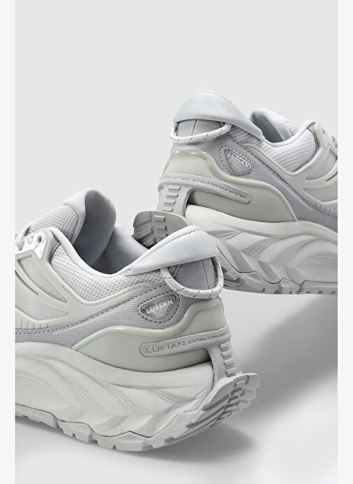 Edwın Erkek Deri Sneaker Ayakkabı Gri - Görsel 3