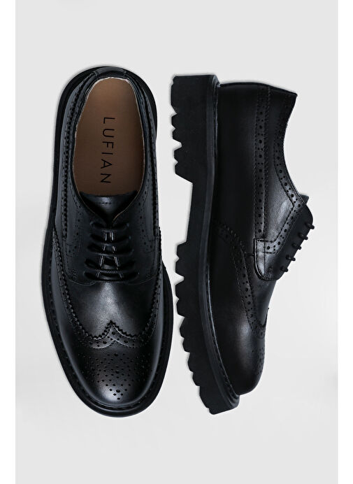 Mary Kadın Deri Ayakkabı Siyah - Görsel 6