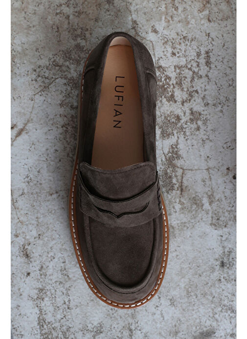 Mındy Kadın Deri Ayakkabı Kahverengi - Görsel 4