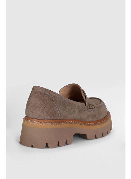 Mındy Kadın Deri Ayakkabı Bej - Görsel 3