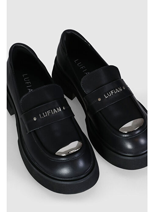 Lucy Kadın Deri Ayakkabı Siyah - Görsel 3