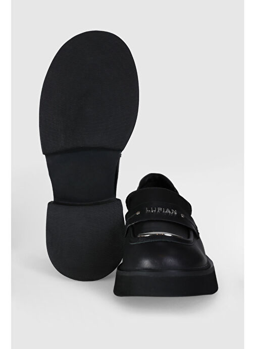 Lucy Kadın Deri Ayakkabı Siyah - Görsel 4