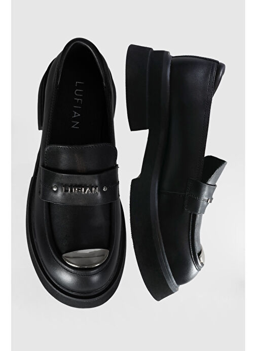 Lucy Kadın Deri Ayakkabı Siyah - Görsel 5