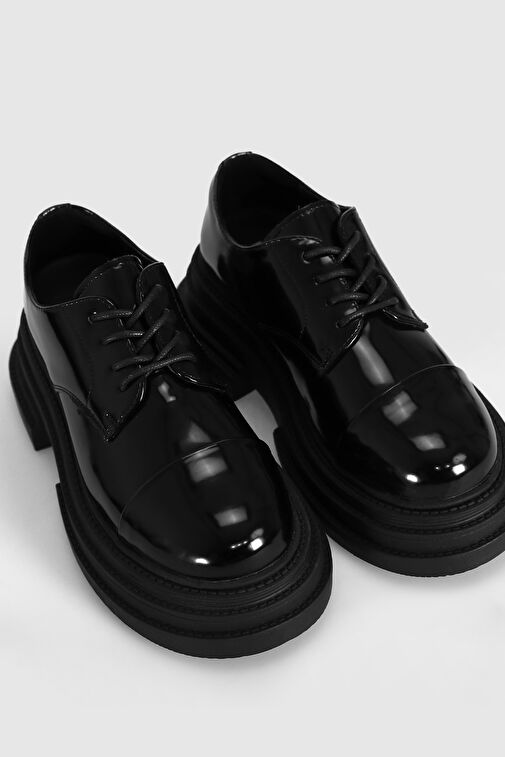 Julıa Kadın Deri Ayakkabı Siyah - Görsel 3