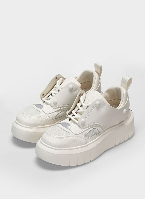 Icy Kadın Sneaker Ayakkabı Beyaz - Görsel 4