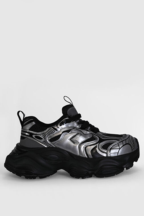 Arıana Kadın Sneaker Ayakkabı Siyah - Görsel 2