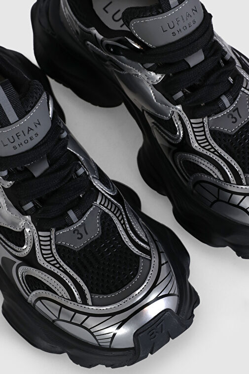 Arıana Kadın Sneaker Ayakkabı Siyah - Görsel 4